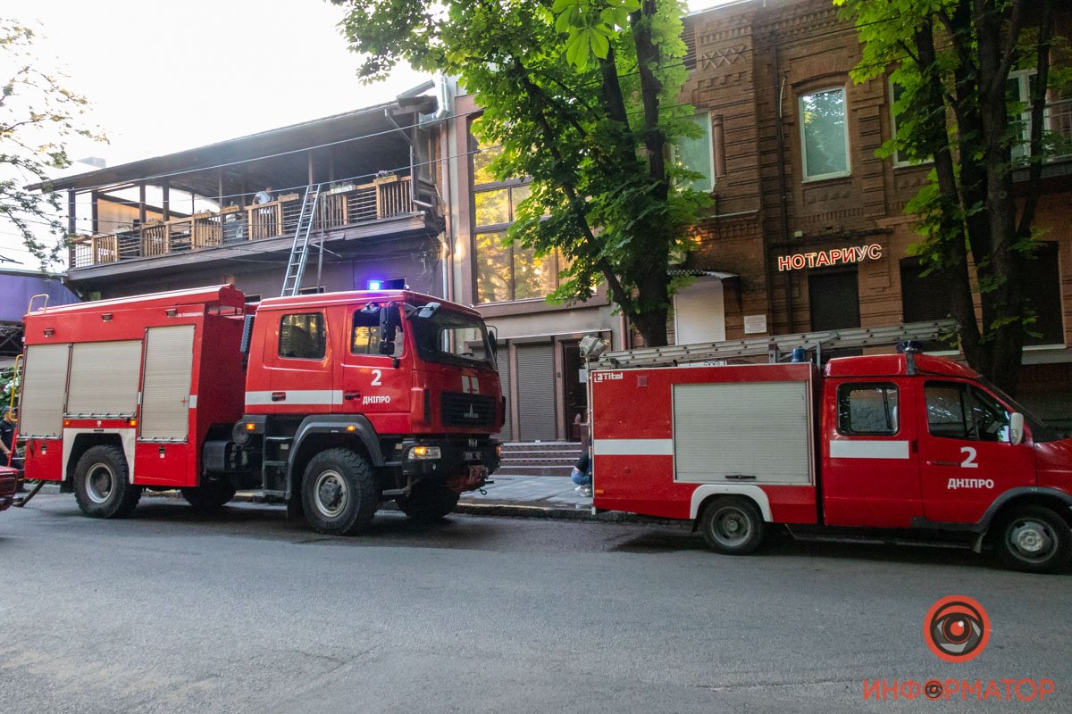 Задымление в кафе "Черчилль" в Днепре: посетители вышли до приезда спасателей 10