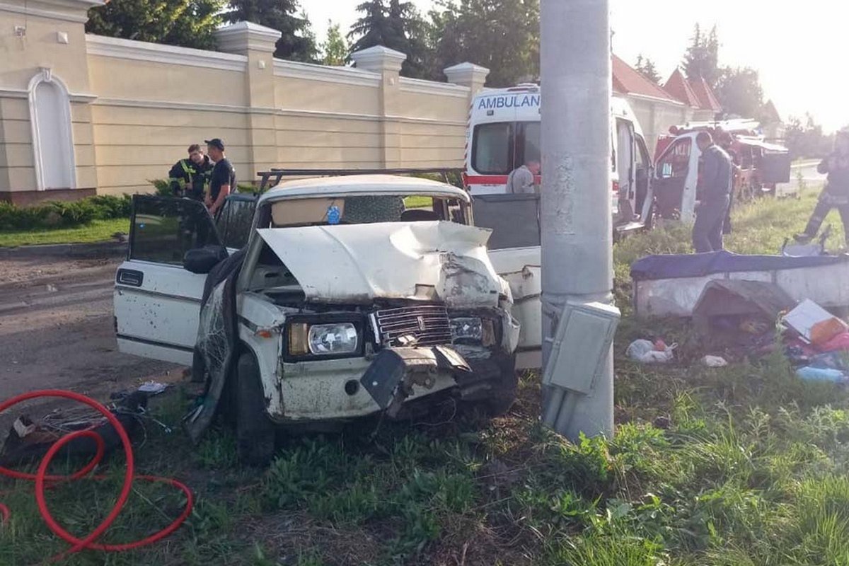 Предварительная причина - водитель не справился с управлением Предварительная причина - водитель не справился с управлением