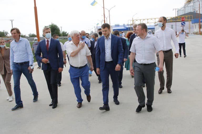 Компания «Нибулон» открыла новый речной перегрузочный терминал в Днепропетровской области 2