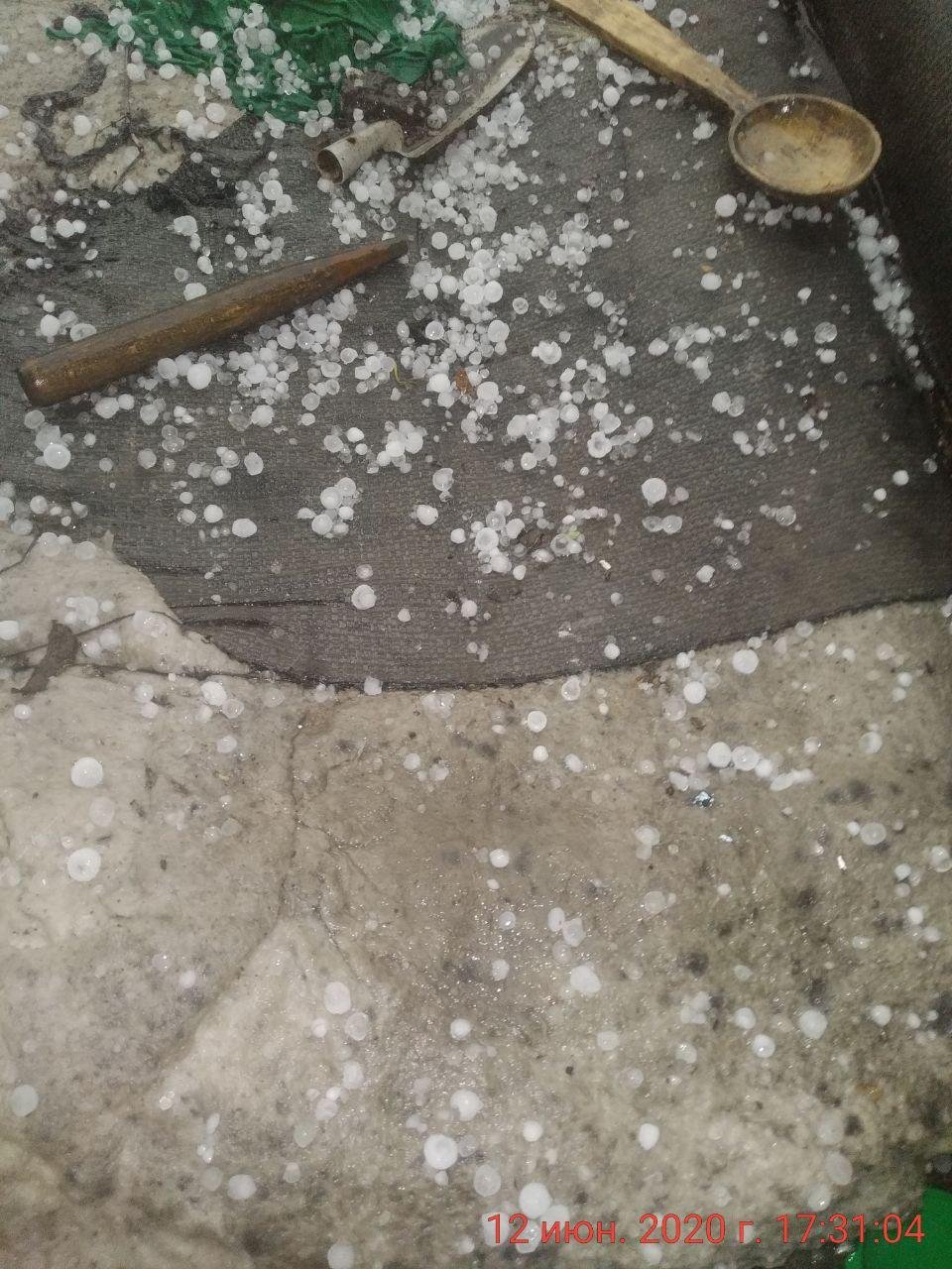 Дождь, град и порывы ветра: хроника непогоды в Днепре 7