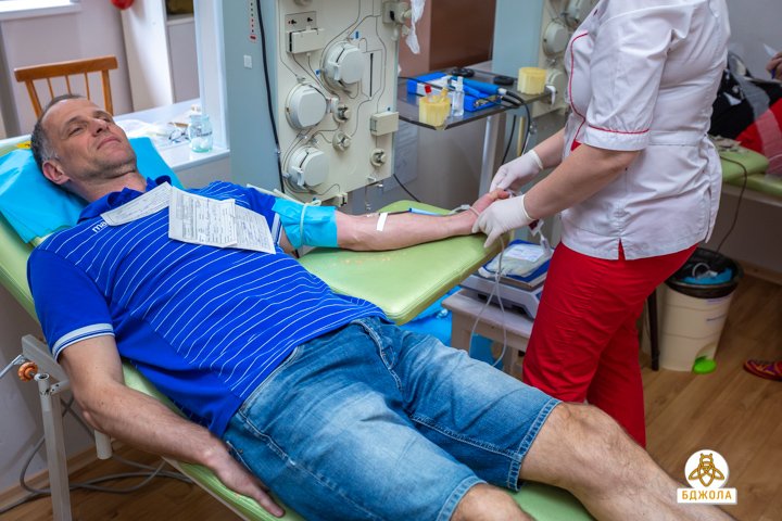 Активисты политической партии «Бджола» присоединились к Международному Дню донора 7