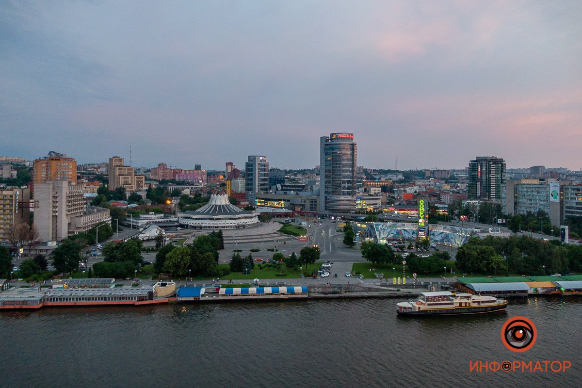 Город на закате Город на закате