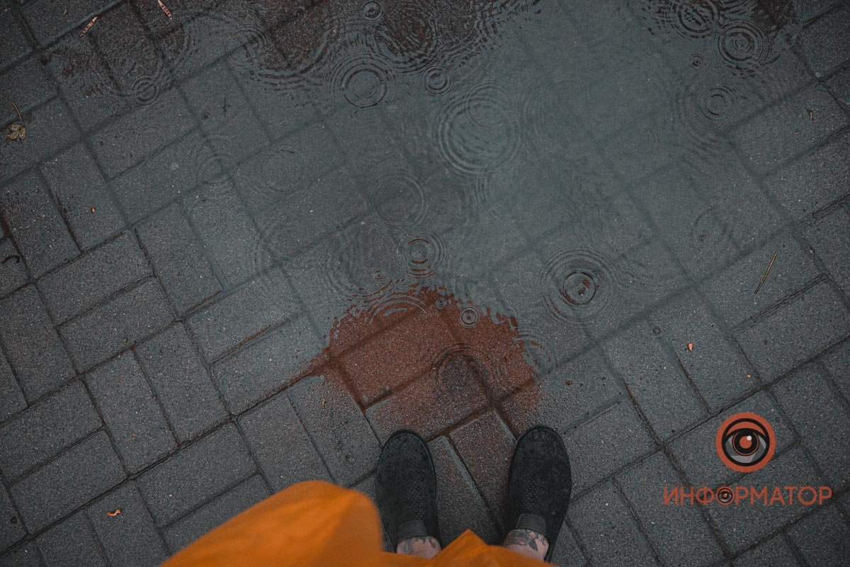 По Днепру вновь прошелся летний дождь: непогода в фото 2