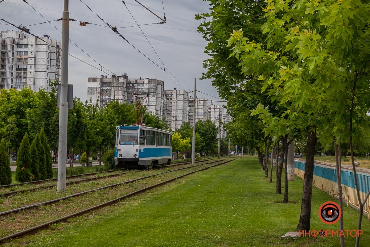 Как выглядит проспект Мира в Днепре в пасмурный летний день 12
