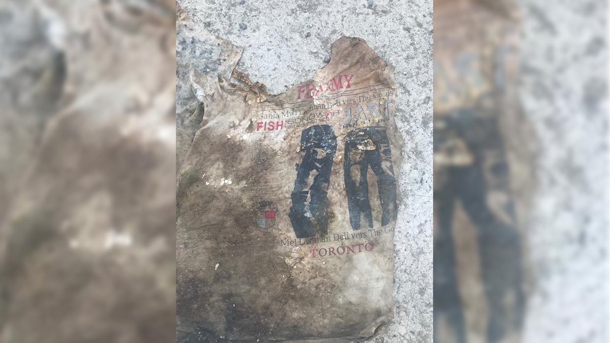 Из воды достали часть человеческого тела