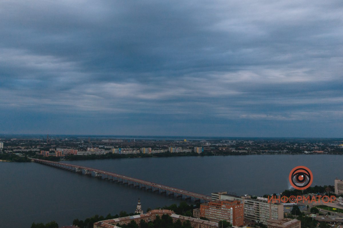 Утонувшее небо в реке