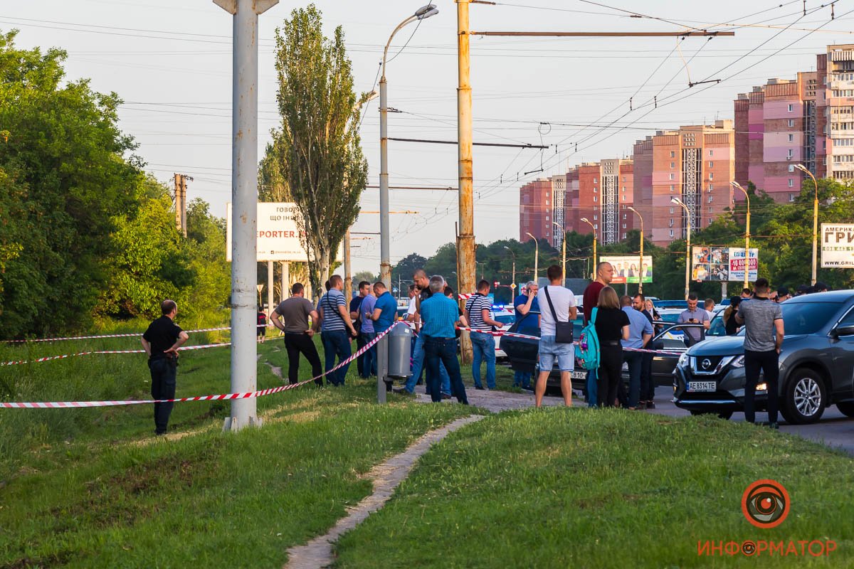 Инцидент произошел на Запорожском шоссе Инцидент произошел на Запорожском шоссе