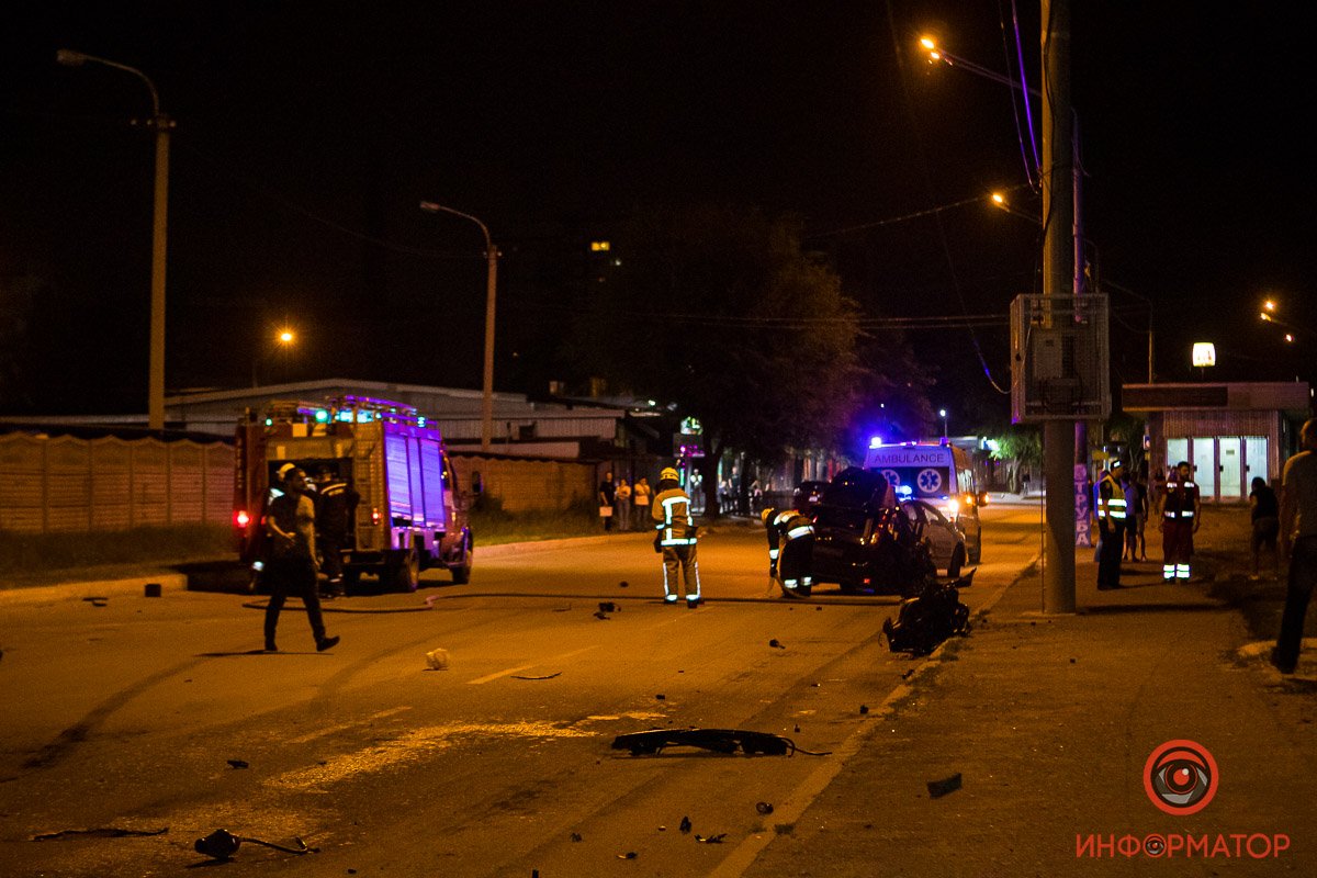 ДТП случилось на Большой Диевской