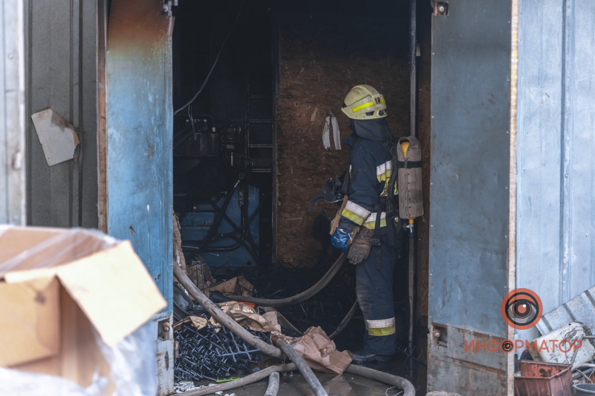 В 8:38 пожар был ликвидирован