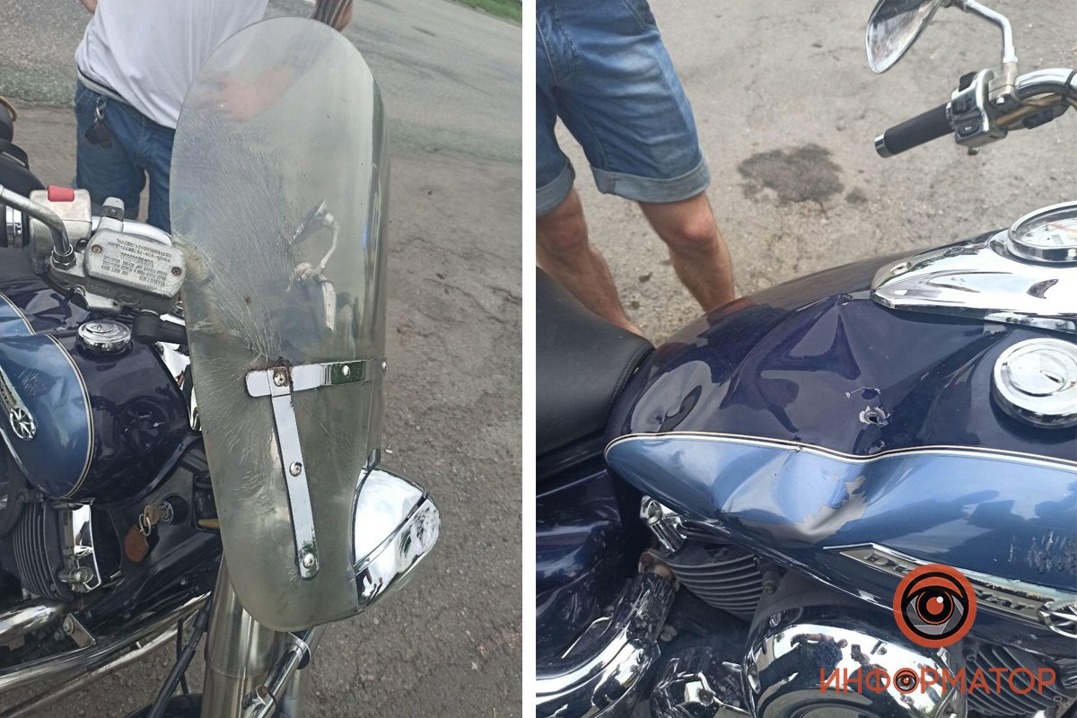 В Днепре на Криворожском шоссе автомобиль сбил мотоциклиста и скрылся: нужна помощь свидетелей 6