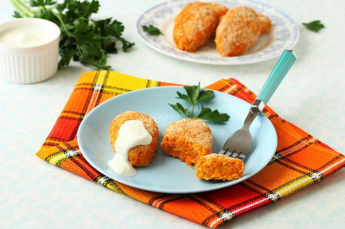 Домашний шеф: как приготовить морковные котлетки 1