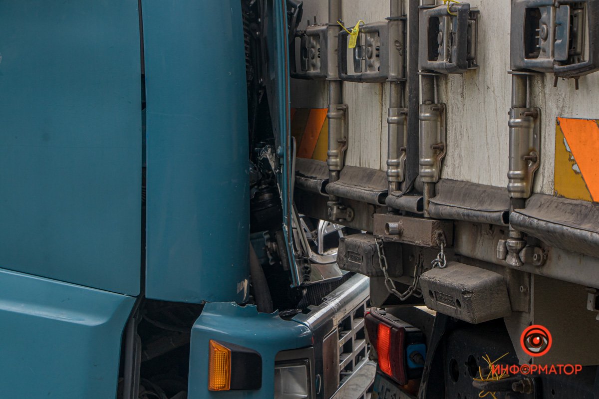 Водители не успели остановиться