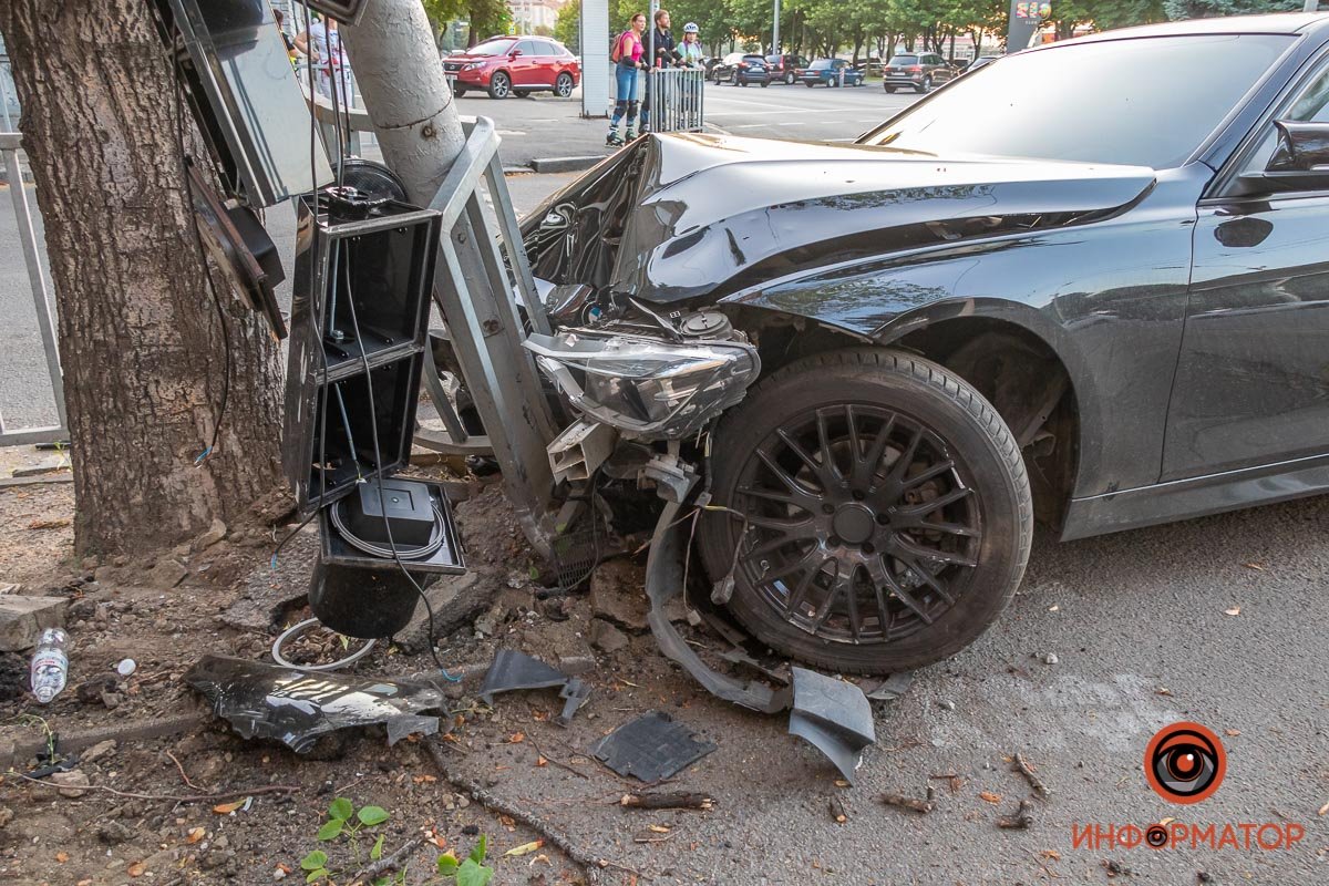 Автомобиль существенно поврежден