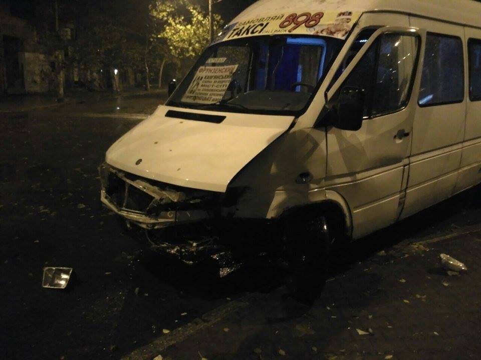 ДТП Маршрутка Московская