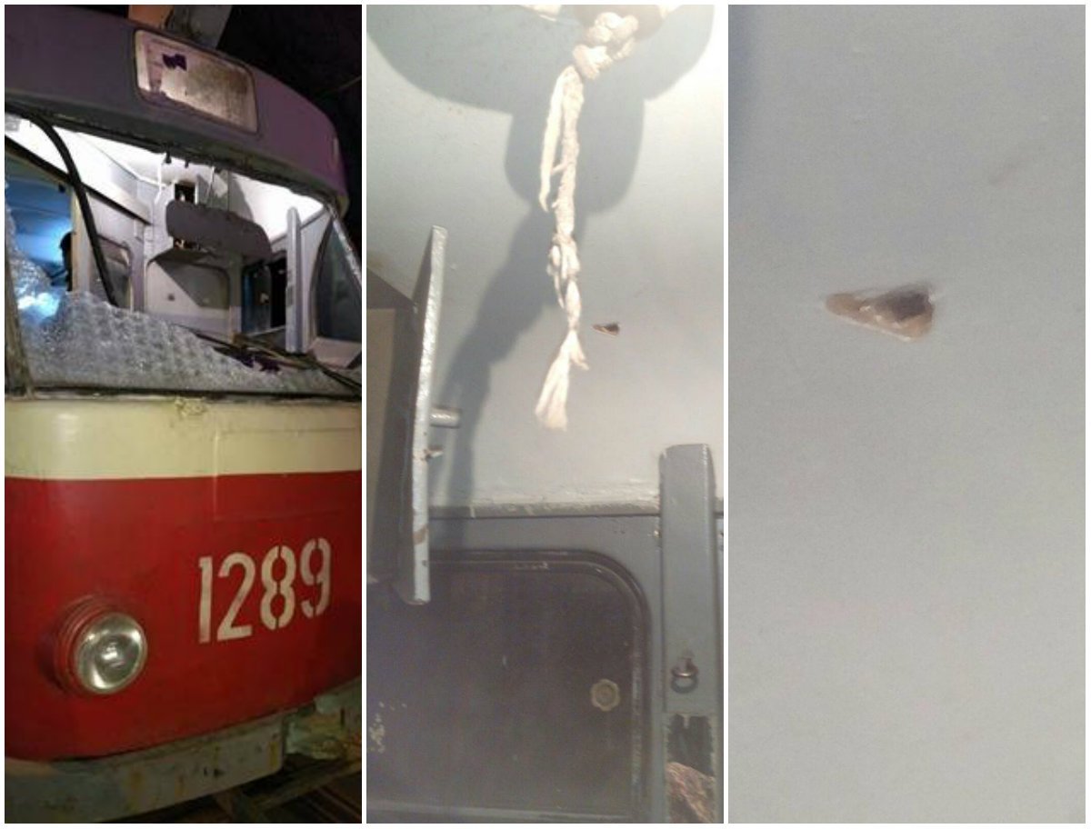 В Днепре снова обстреляли трамвай: ранен машинист (ФОТО, ВИДЕО) 1