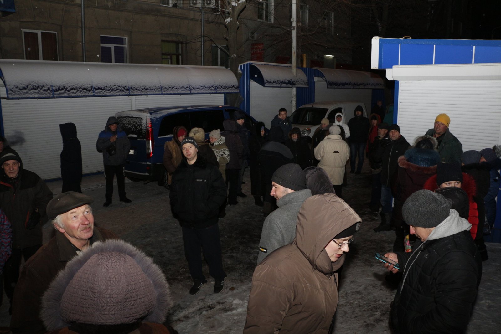 Очередной митинг на 12-м квартале: предприниматели вышли защищать свои киоски 2