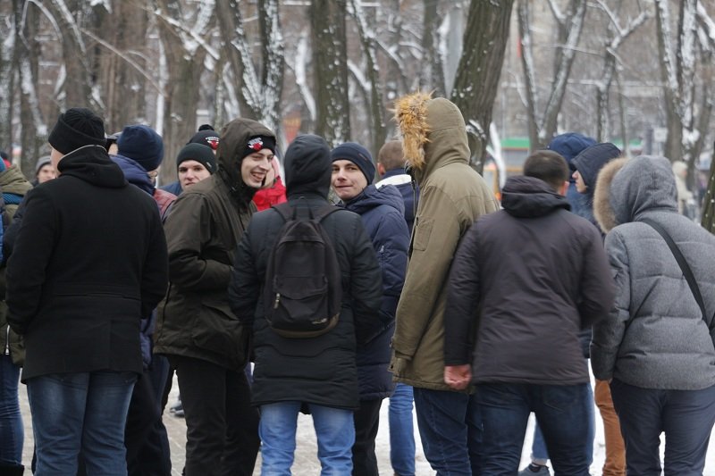 Почему митингующие перекрыли проспект Яворницкого (ФОТО, ВИДЕО) 9