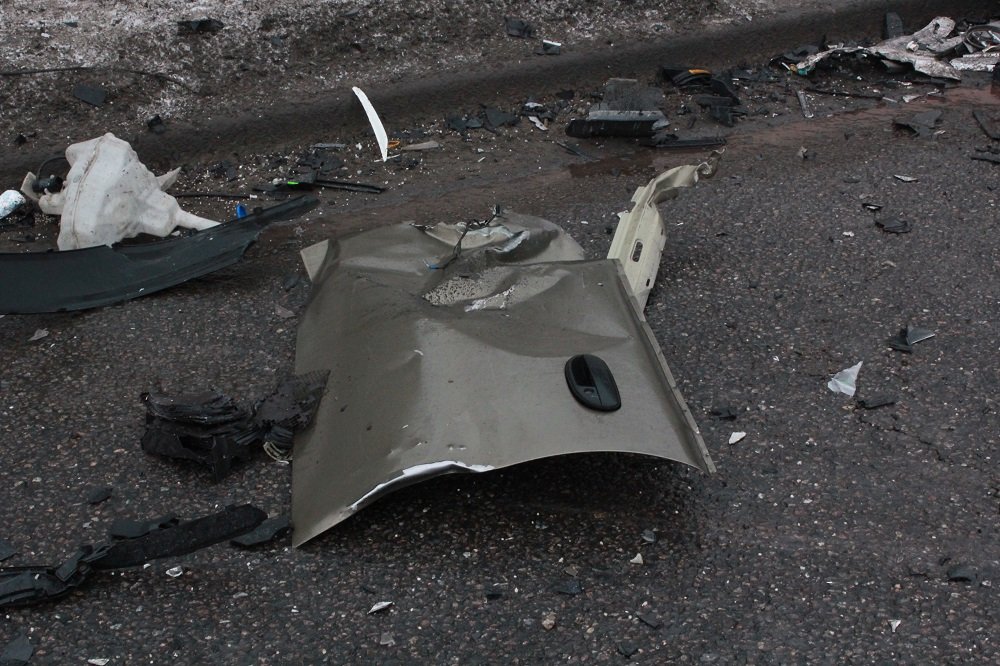 Возле Кайдакского моста столкнулись 4 машины: подробности (ФОТО) 8