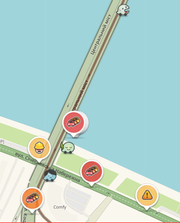 ДТП на Новом мосту