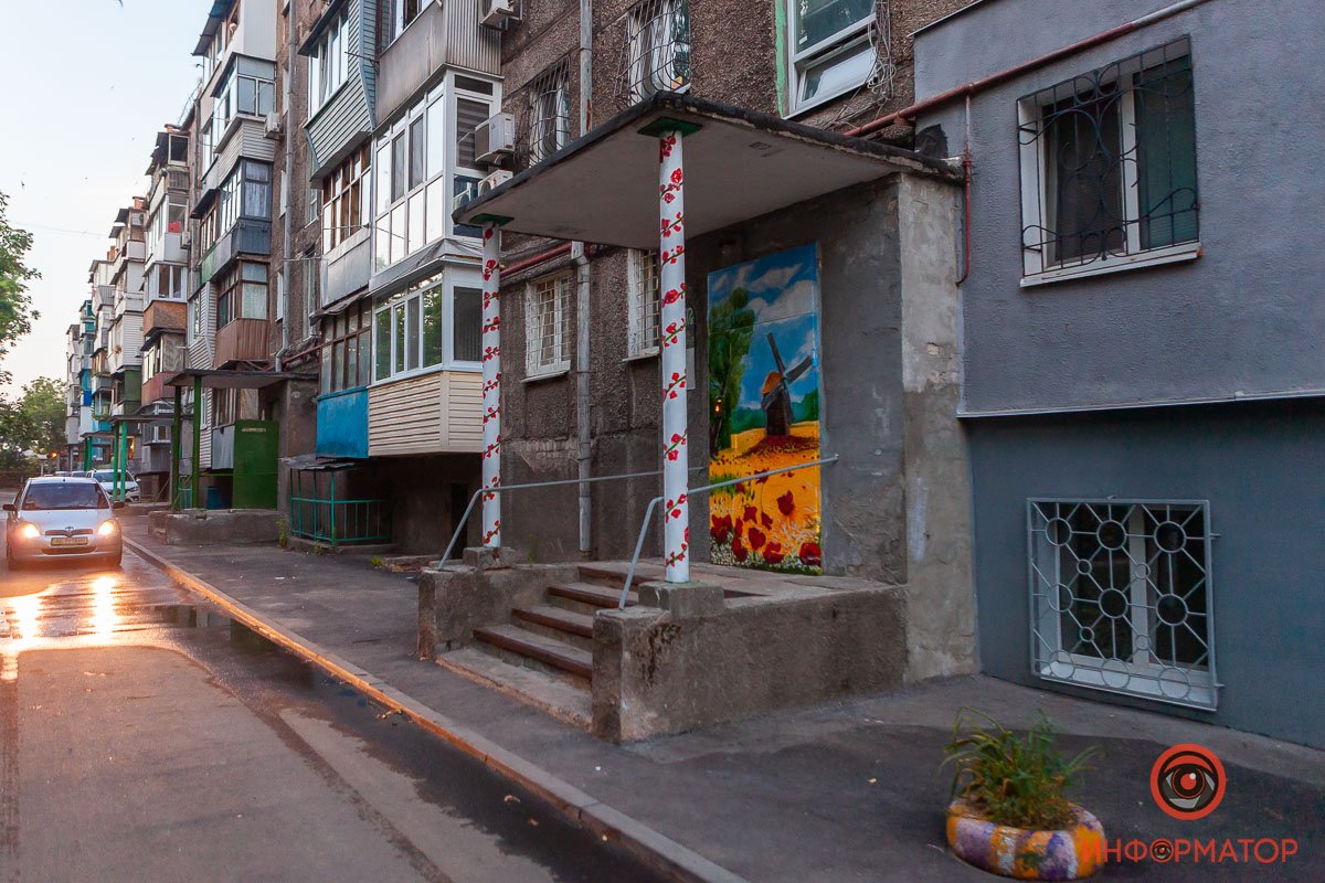 По инициативе жильцов дома