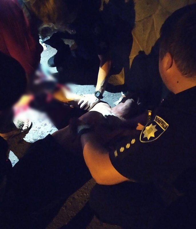 Пострадавший серьезно порезался осколками