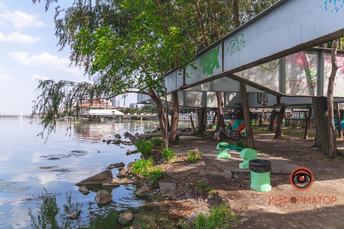 Йога, футбол и детский уголок: как выглядит креативный парк на набережной в Днепре 28