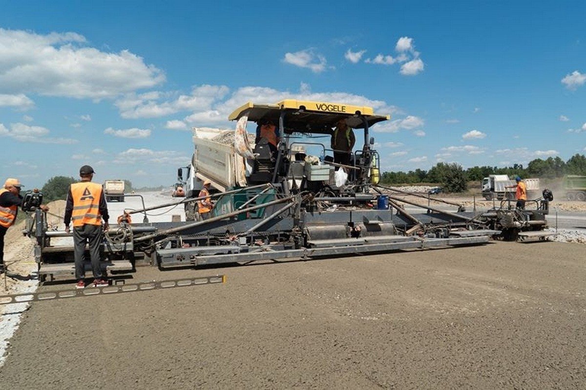 Как идет строительство автотрассы Днепр-Решетиловка-Киев 2