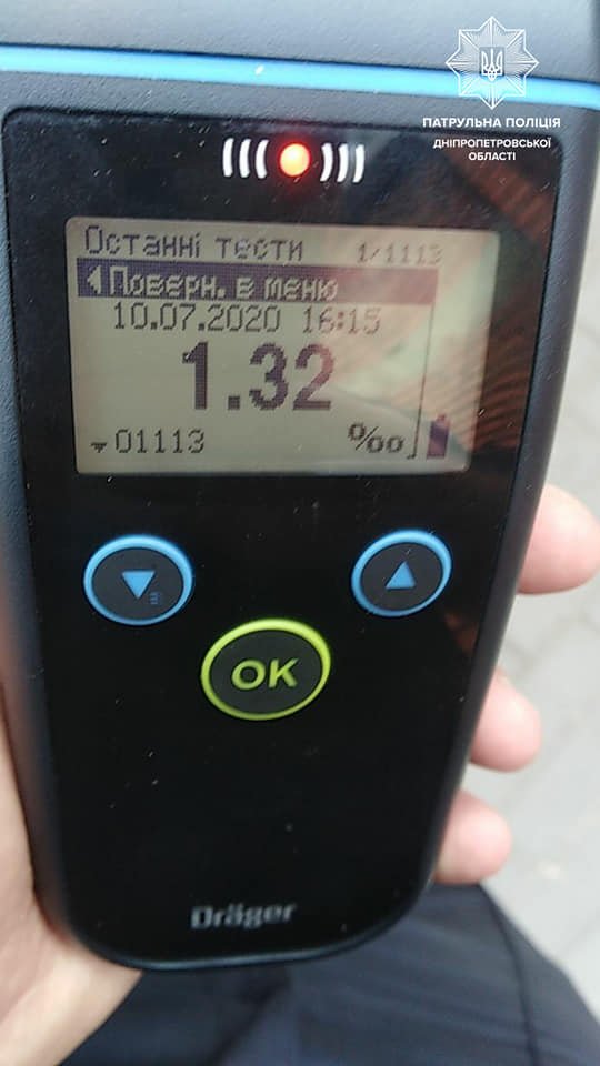 Пьяный мужчина катался по реке Днепр на моторной лодке 1