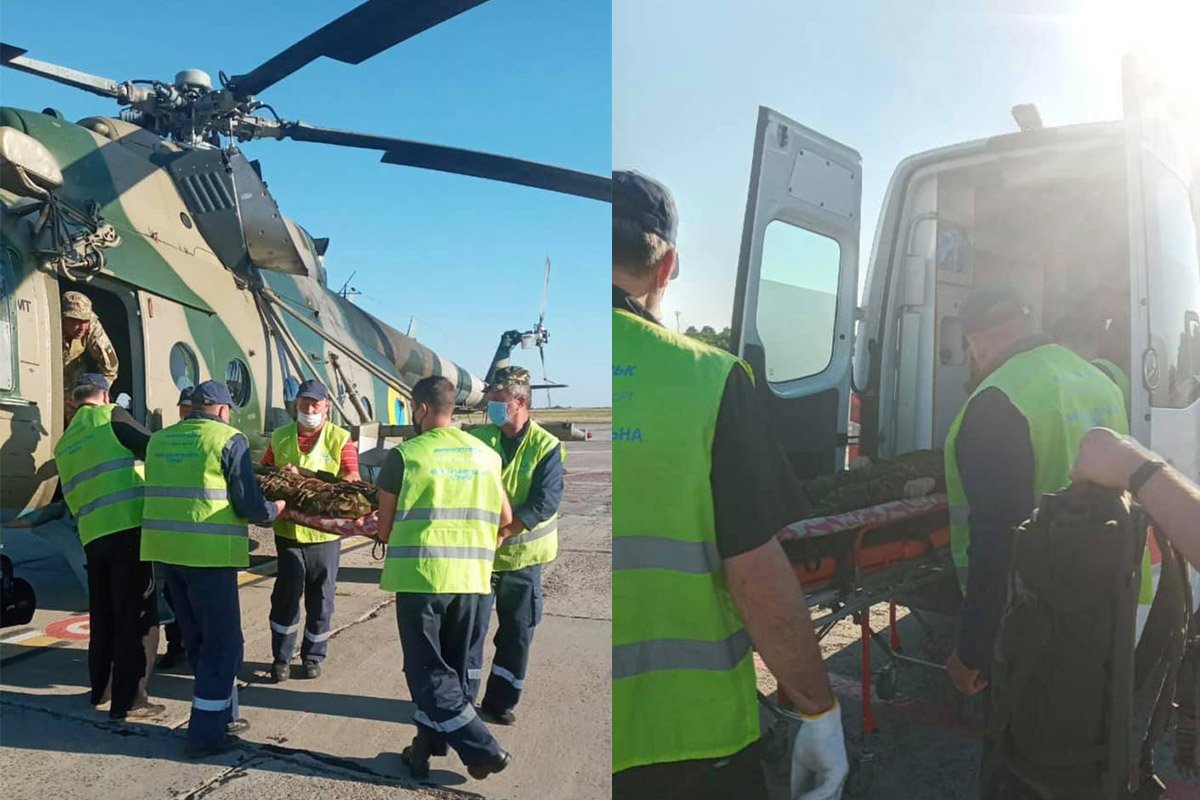 Военнослужащий получил ранение обоих глаз и лица Военнослужащий получил ранение обоих глаз и лица