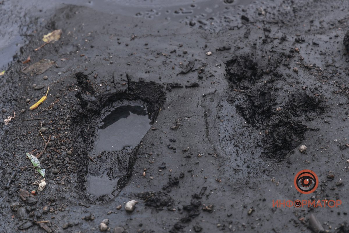 В Днепре на Бердянской прорвало коллектор: нечистоты залили рельсы и частные дома 6