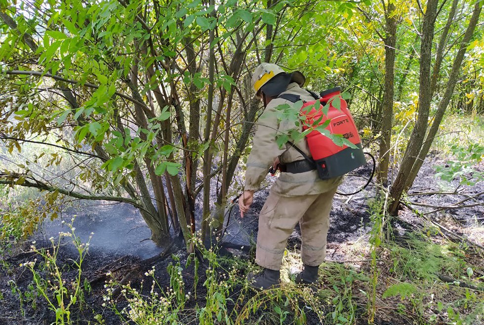 35 пожаров за день