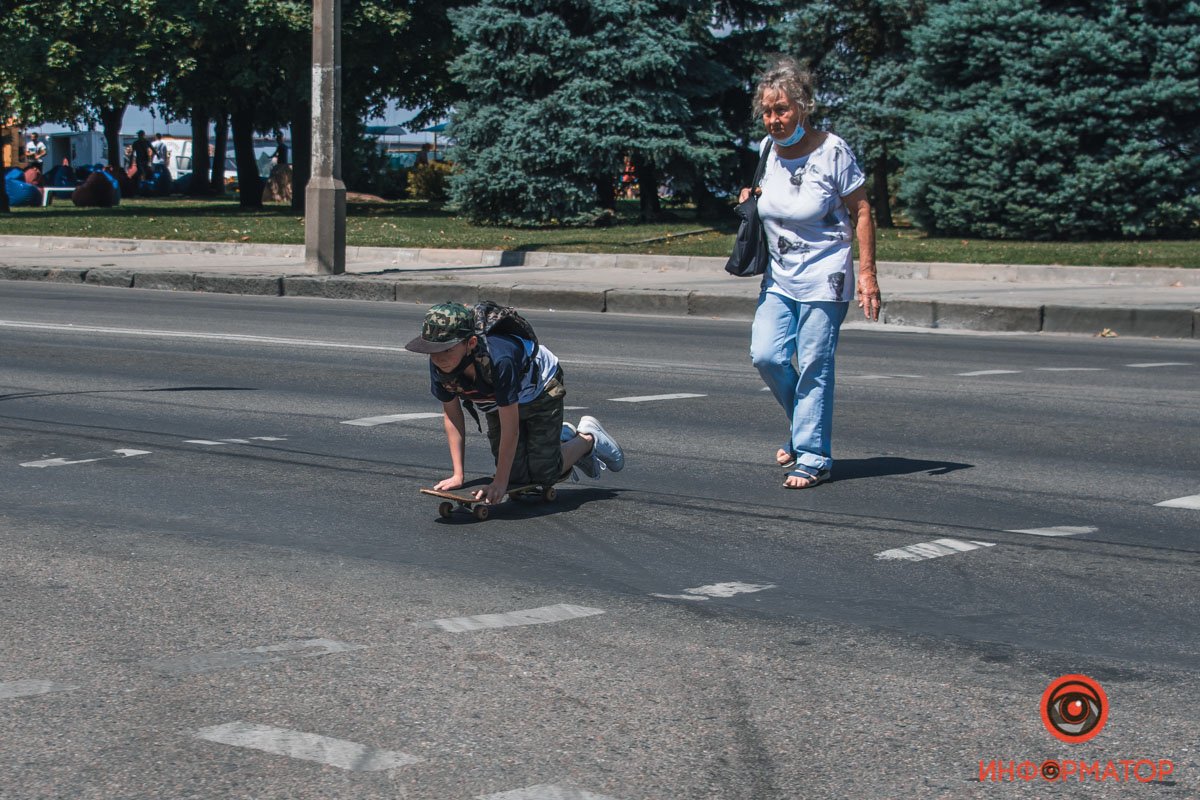 Днепр в лицах: как жители города проводят жаркие выходные 8