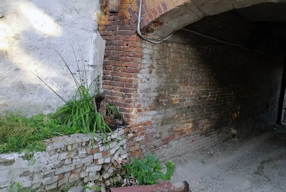 Пришлось снять 2 части трубы Пришлось снять 2 части трубы