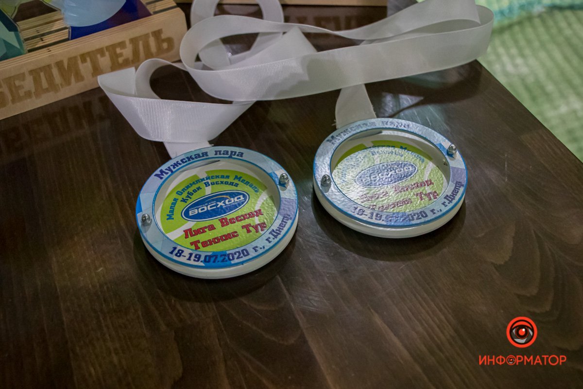 В Днепре прошел теннисный турнир «Кубок Восхода» на новом крытом корте 22