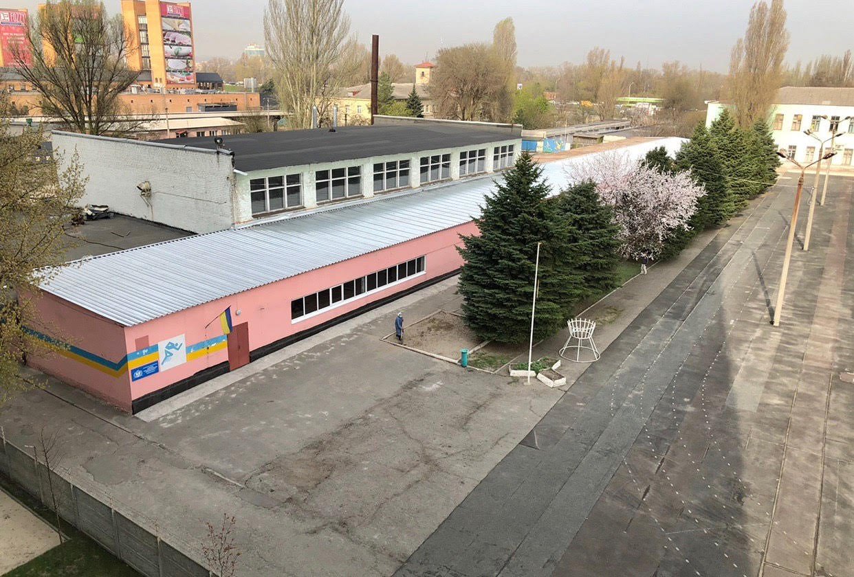 В Днепре заканчивают ремонт спортивной школы олимпийского резерва 2