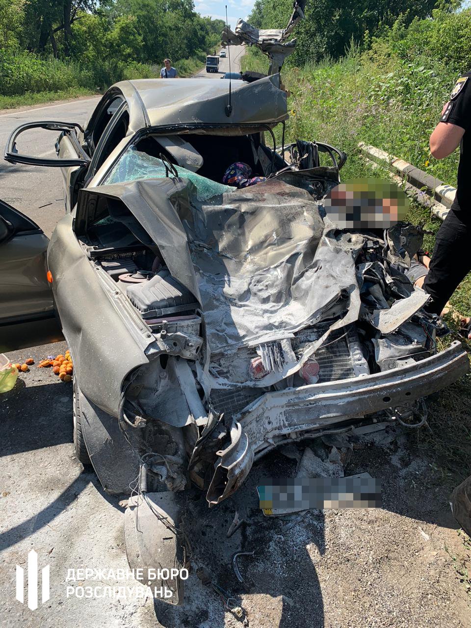 Авария произошла на трассе М-18 в районе села Вербовое Авария произошла на трассе М-18 в районе села Вербовое