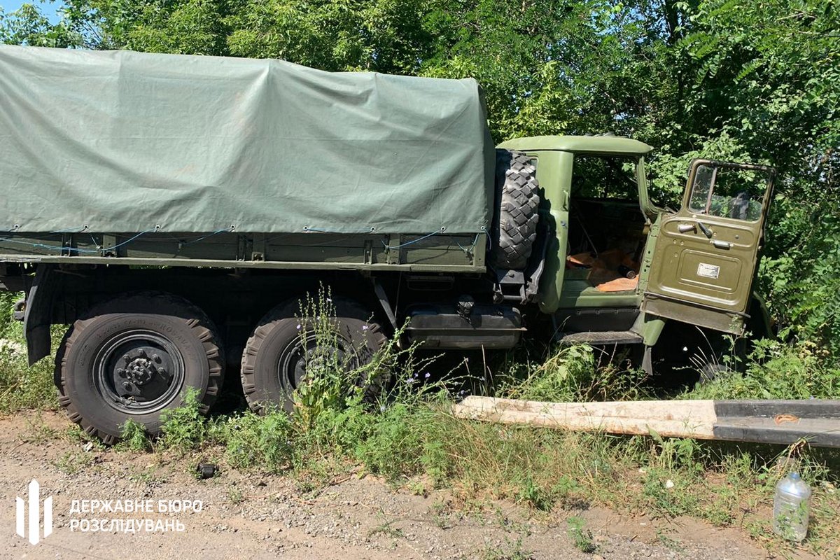За рулем грузовика Нацгвардии был 20-летний парень За рулем грузовика Нацгвардии был 20-летний парень