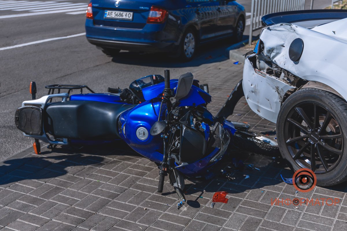 В аварии пострадал мужчина