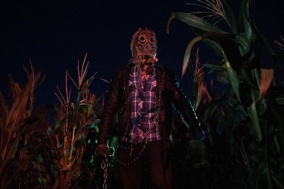 В кукурузных полях Днепра заметили персонажей Стивена Кинга 13