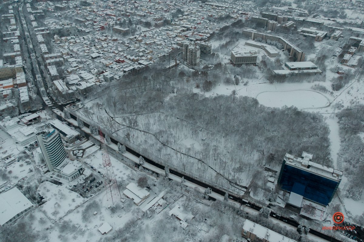 Зима - лето: как преображается Днепр со сменой сезонов 2