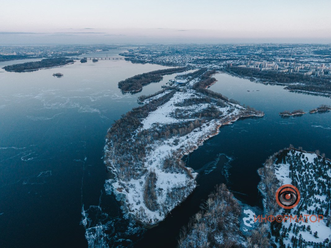 Зима - лето: как преображается Днепр со сменой сезонов 4