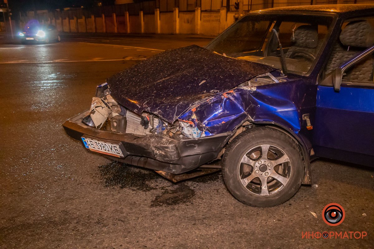 ВАЗ двигался по Янтарной 