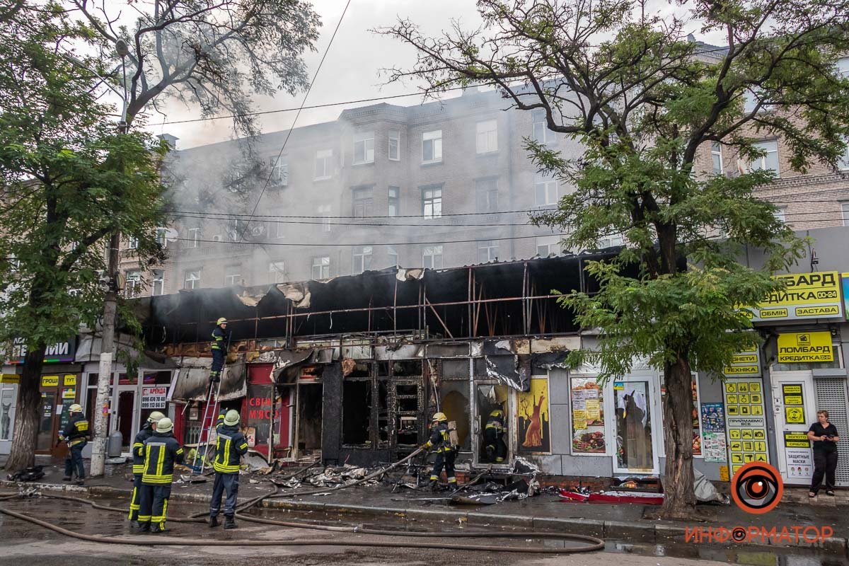 Огонь быстро распростанился