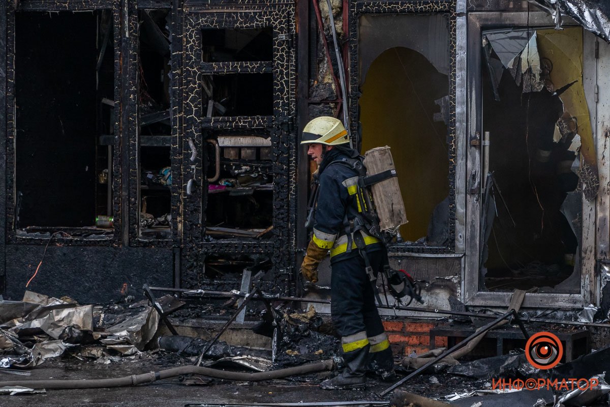 Больше всего пострадало помещение кафе