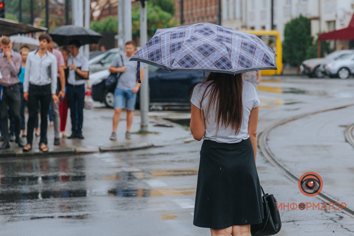 Как выглядит Днепр в последний июльский дождливый день 7