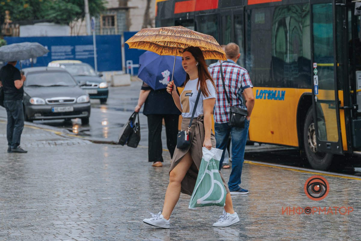 Как выглядит Днепр в последний июльский дождливый день 9