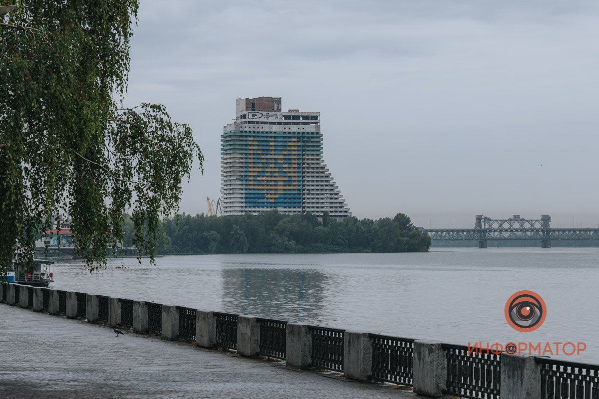 Как выглядит Днепр в последний июльский дождливый день 15