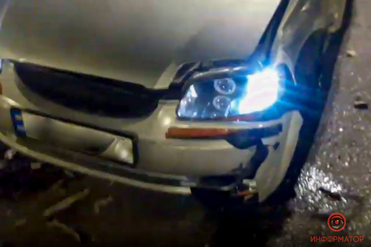 Водителя Chevrolet госпитализировали