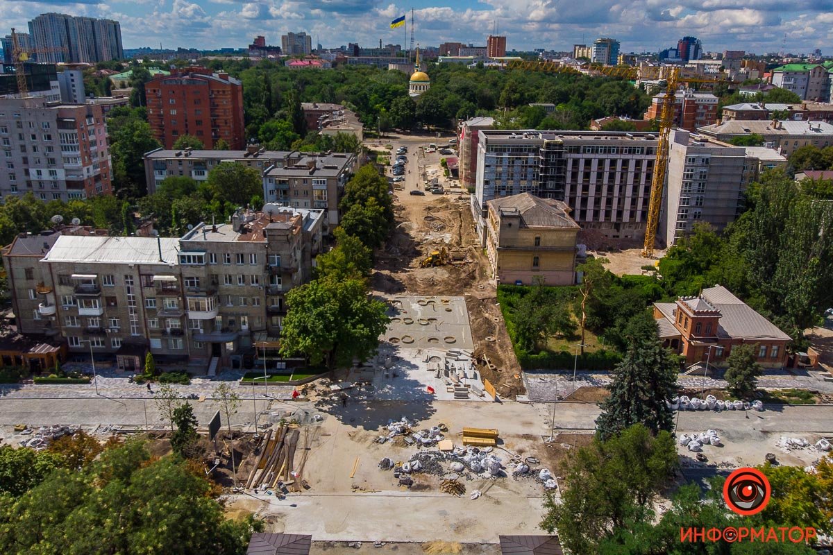 Подход к парку Шевченко преобразится