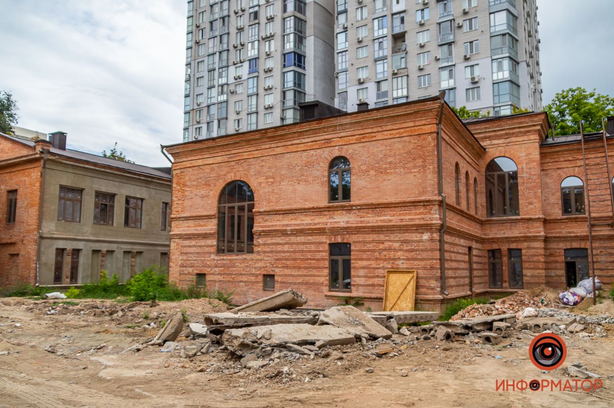 В Днепре продолжают реконструкцию Центра современной культуры: что там будет 6